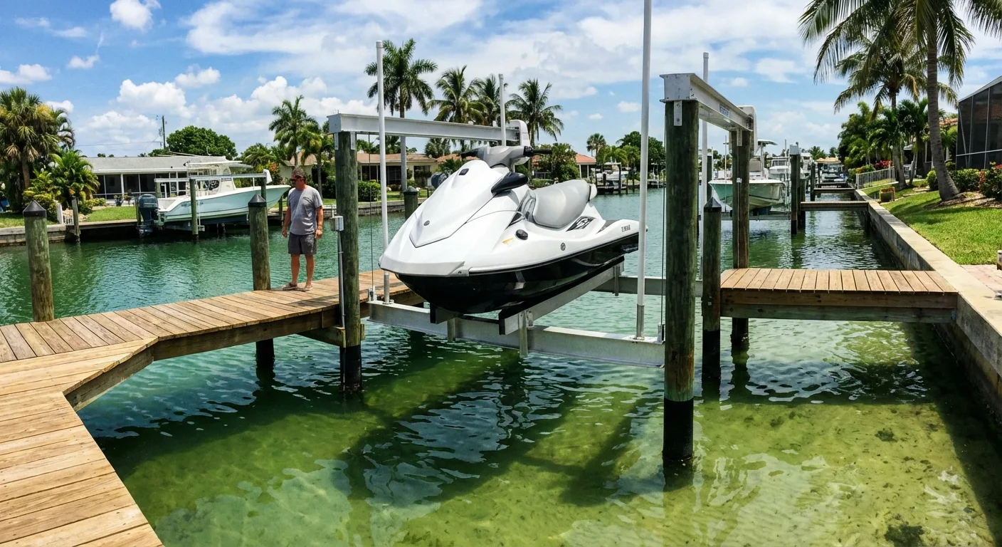 dock jet ski lift Port Richey FL